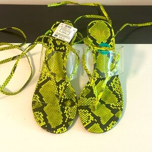 Snake Skin Wedges- JLO